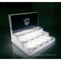 New Style Advertising Light up Display Tabletop LED Acrylic Cosmetic Display Stand